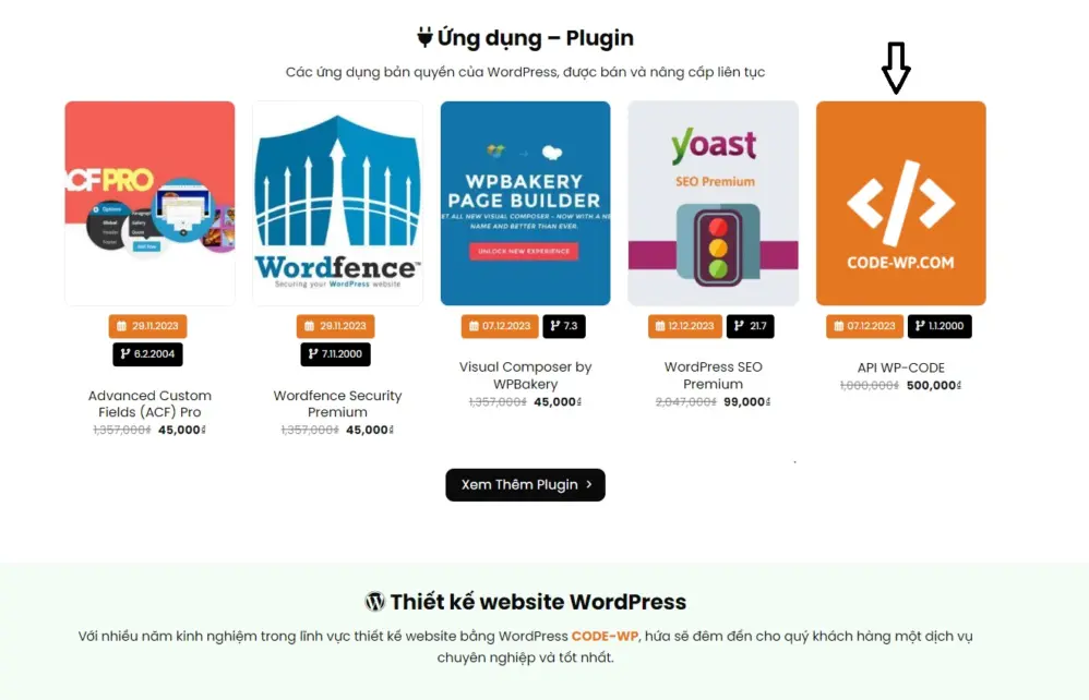 ung dung code wp 1