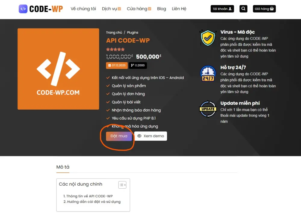 ung dung code wp 2