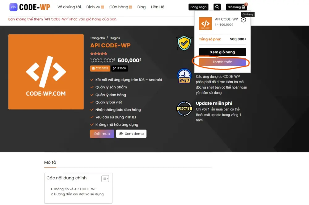 ung dung code wp 3